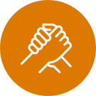 holding hands icon